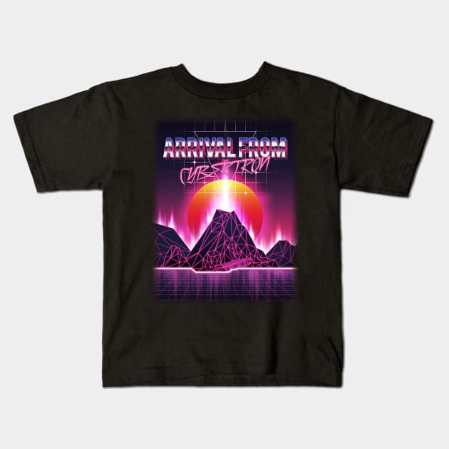 TF - Arrival From Cybertron (80s) Kids T-Shirt by DEADBUNNEH